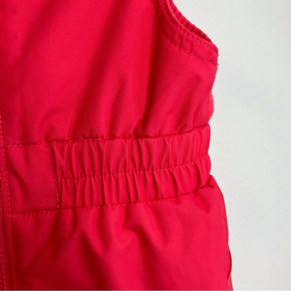 Columbia bib snow overalls bright pink one piece baby ski pants size 6-12 months - Picture 8 of 12